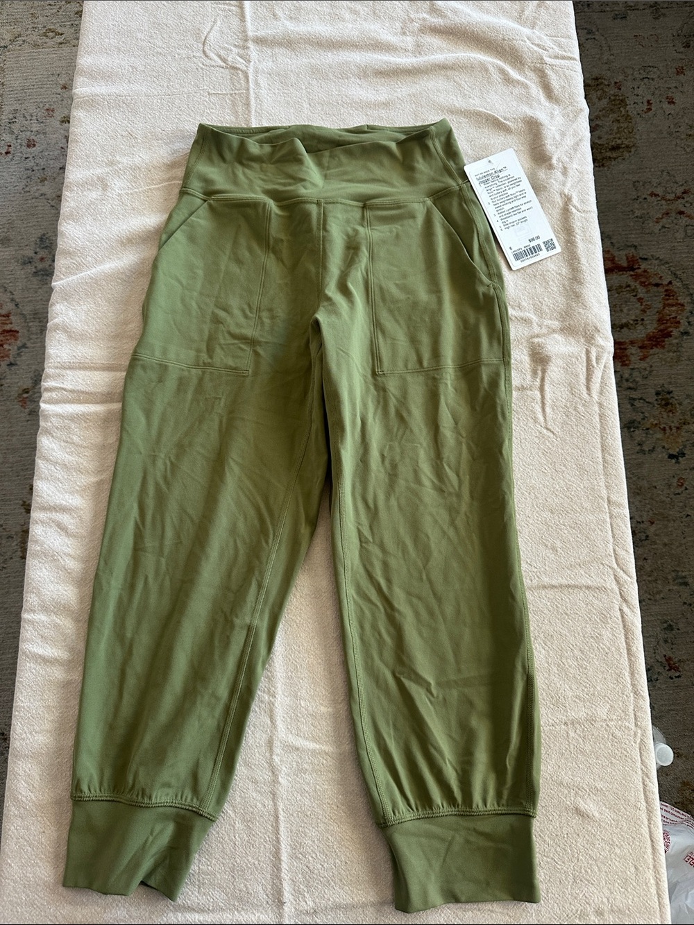 lululemon athletica Align jogger Green Cropped Jogger Pants